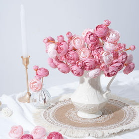 FancyPlus silk flowers close-up texture showing realistic layering and color.