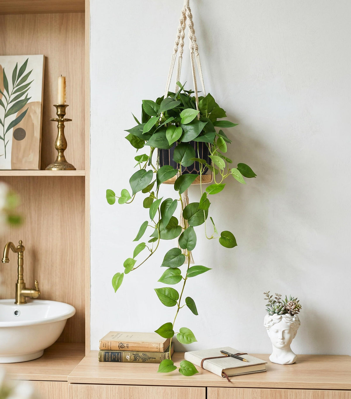 FancyPlus UV-resistant materials keep greenery vibrant indoors.