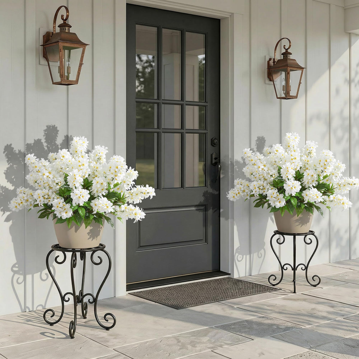 FancyPlus silk flowers styled as centerpieces or wreaths for home or events