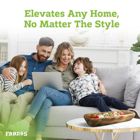 FANDOS dough bowl functions as a stylish catchall display