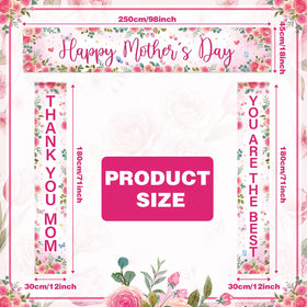 Fanfanwin pink couplets for Mother's Day, perfect for entrances