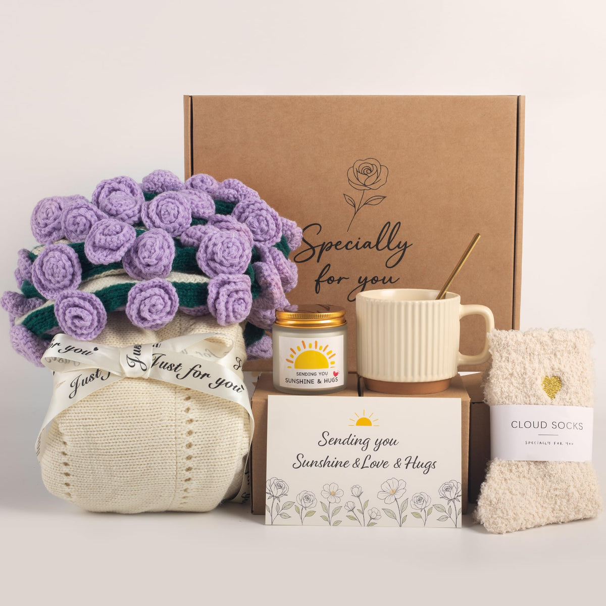 FantasDeck Crochet Flower Throw highlighting intricate stitching and soft warmth