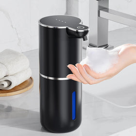 Fantictas automatic soap dispenser front view for kitchen and bath use