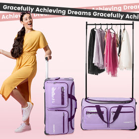 Fanwoli ultra-light collection bag reduces load for busy touring dancers.