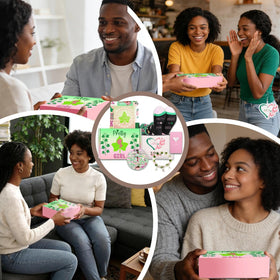 Farmansion AKA makeup bag with durable canvas and linen for travel