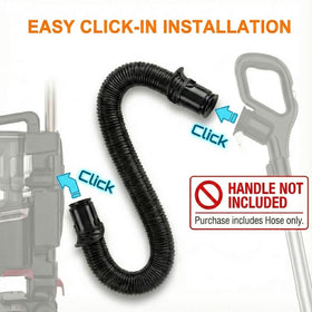 Fashion Plus Shark replacement hose handle-connection simplifies replacement.