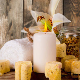 Fasize individually wrapped candles arrive protected and ready to display