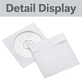 Close-up of Fasmov heavyweight paper inside sleeve providing durable protection.