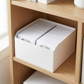 1000-piece value pack ideal for office or home media organization.