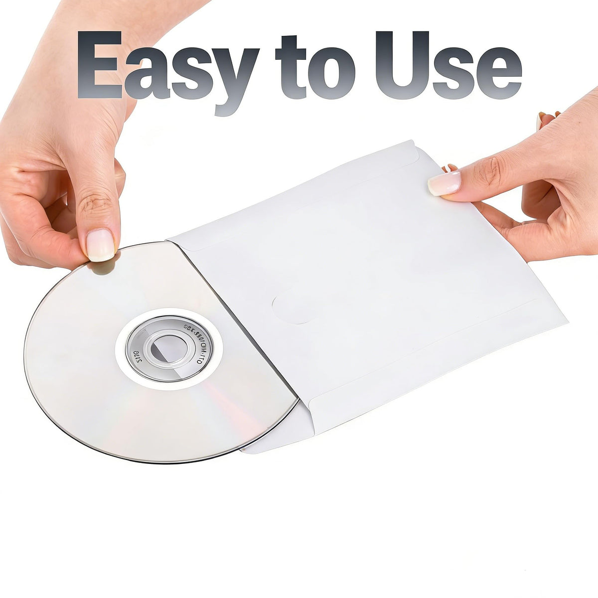 Fasmov standard size sleeve fits most CDs and DVDs.