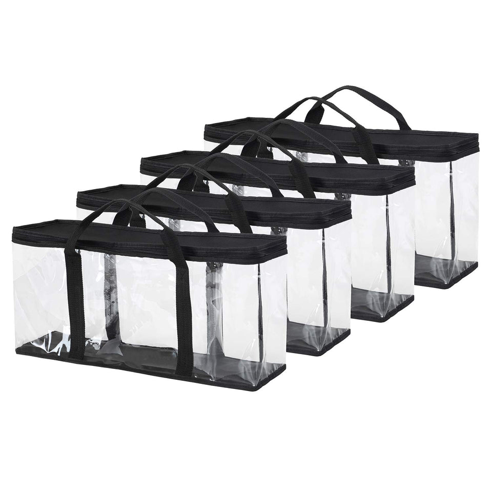 Fasmov VHS storage bags four-pack keeps tapes organized and accessible.