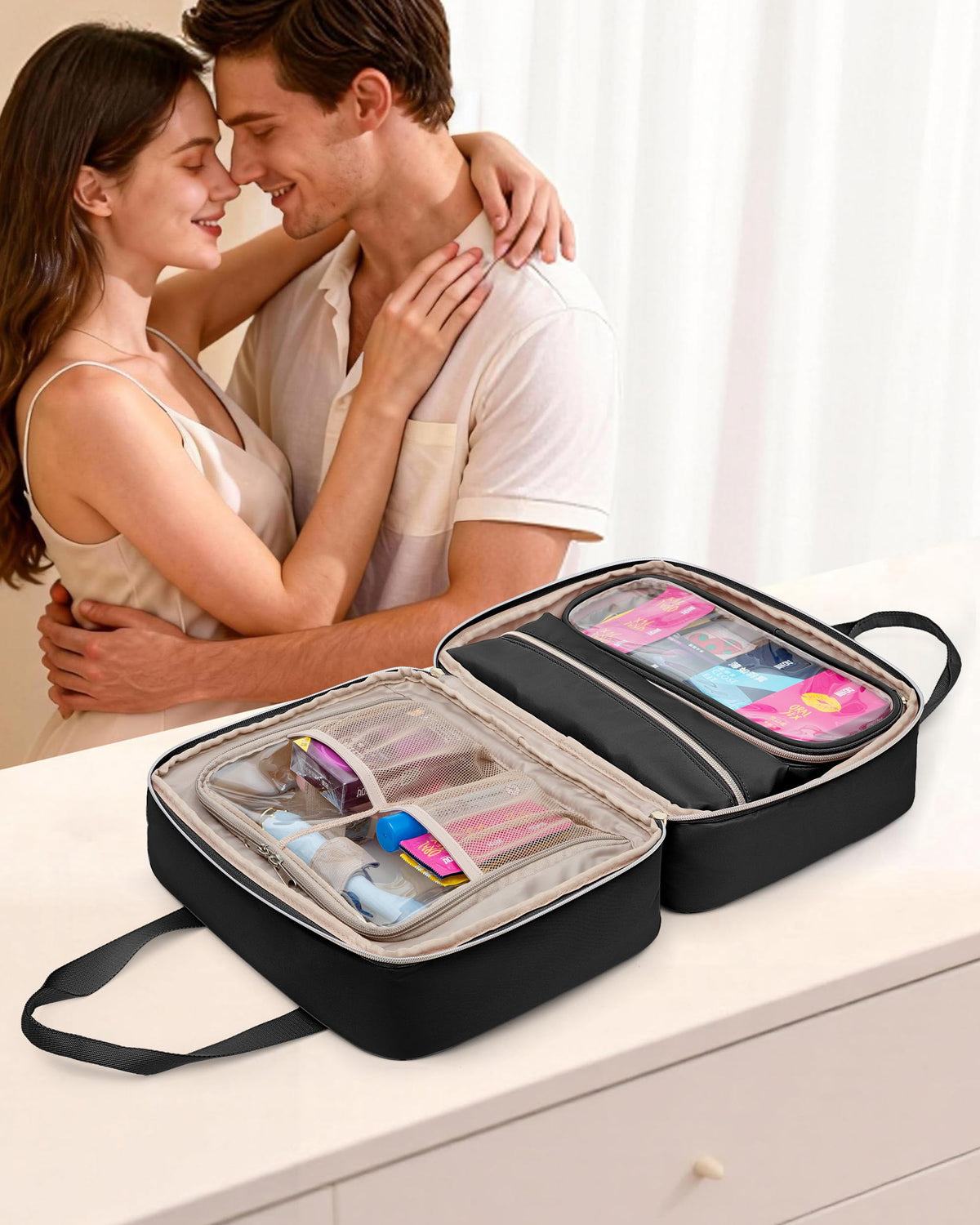 Fasrom discreet bag patent-design for discreet personal item storage.