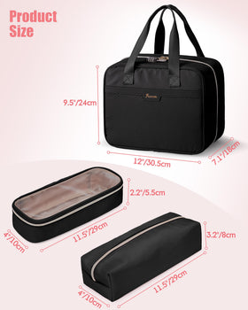 Fasrom discreet bag reinforced stitching adds durability for long-term use.