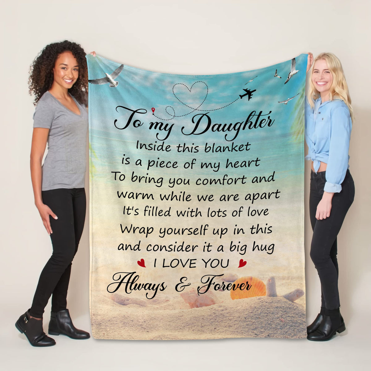 Fastpeace throw resting on a bed adding warmth and comfort
