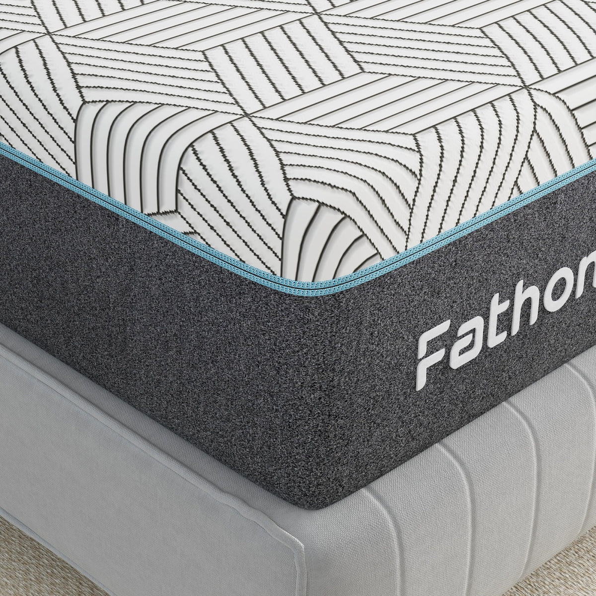 FATHOM Firm Twin Mattress CertiPUR-US foam ensures safe, durable materials