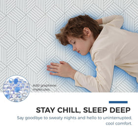 FATHOM Firm Twin Mattress gel memory foam core providing adaptive support for all sleepers