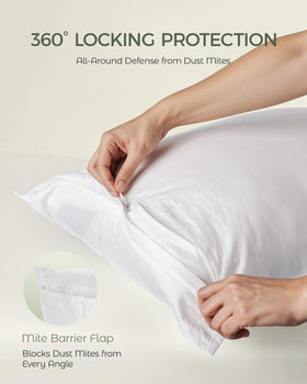 FAUNNA 600-thread-count cotton fabric feels soft and breathable.