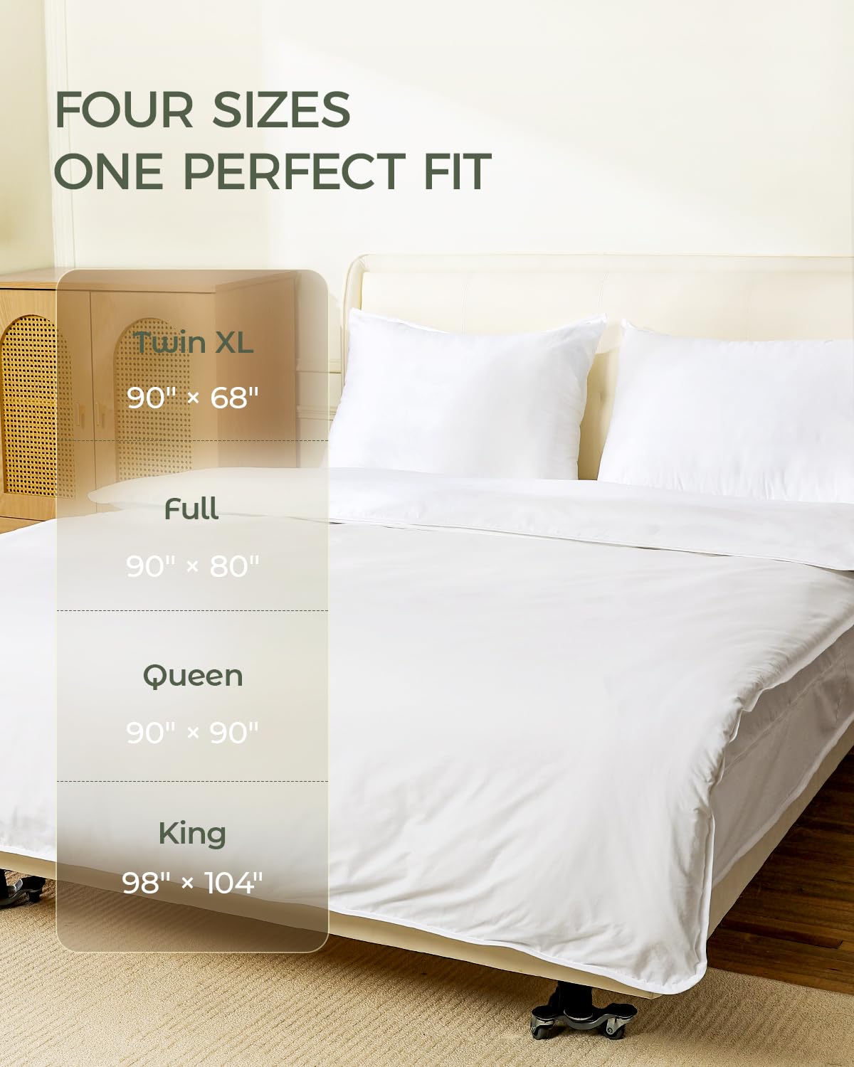FAUNNA quick-clean guide highlights easy maintenance and longevity.