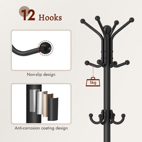 FAVOOSTY umbrella holder with nine compartments for multiple umbrellas.