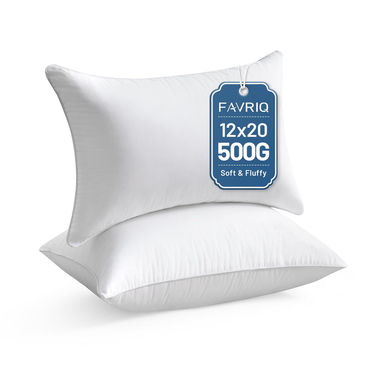 FAVRIQ 12x20 pillow inserts package ready for quick décor updates.