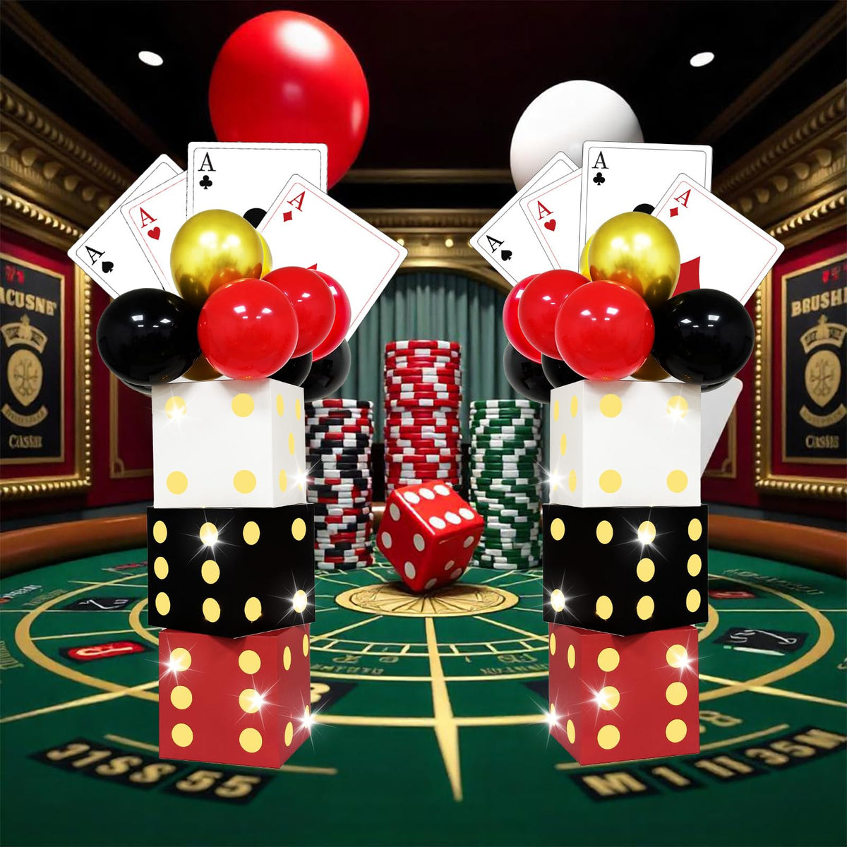 Fayavoo jumbo poker cards as bold focal points for card games