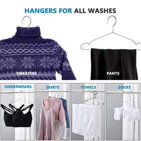 Fayleeko non-slip hangers preventing garment slipping