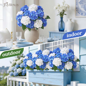Faylifeway hydrangea arrangement for garden borders adds texture without upkeep.