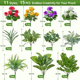 Faylifeway maintenance-free outdoor greenery saves time and effort
