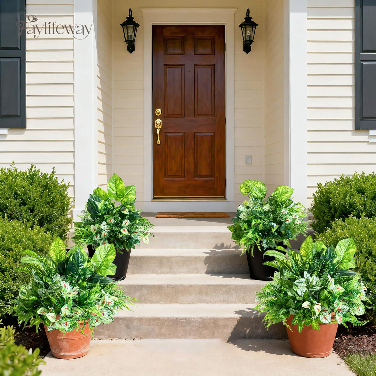Faylifeway no-maintenance greenery stays vibrant through seasons.