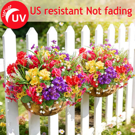 Faylifeway orchid bundle adds lifelike petals to outdoor spaces with lasting appeal.