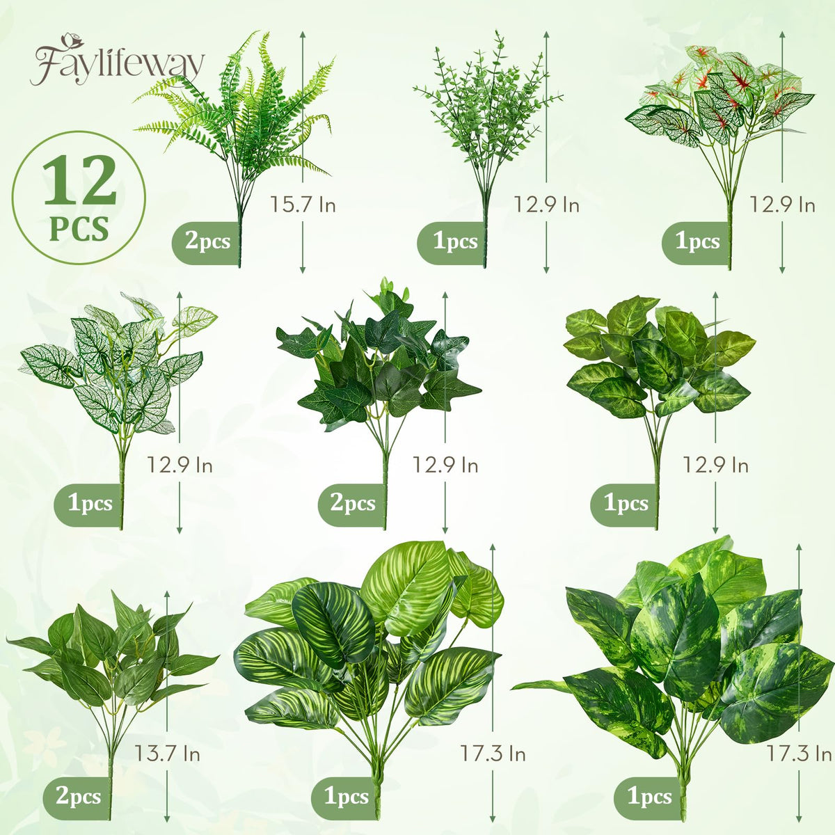Faylifeway patio decor outdoor stems blend with existing décor and resist weather.
