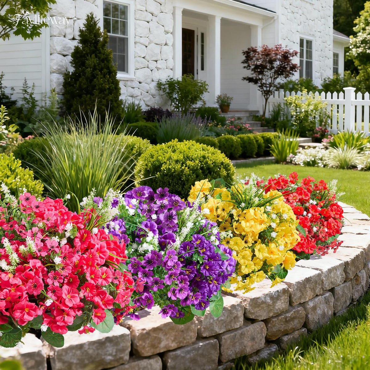 Faylifeway window box display showing instant garden-like charm.