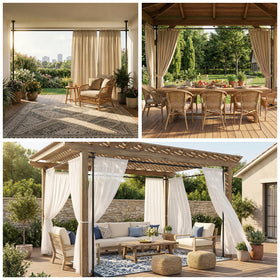 Fazlino room divider in a living room setup for flexible privacy