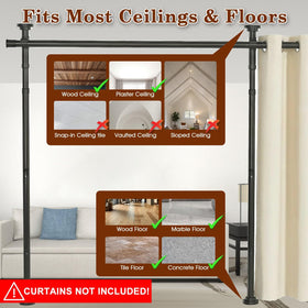 Wide coverage from 28 to 140 inches for Fazlino divider