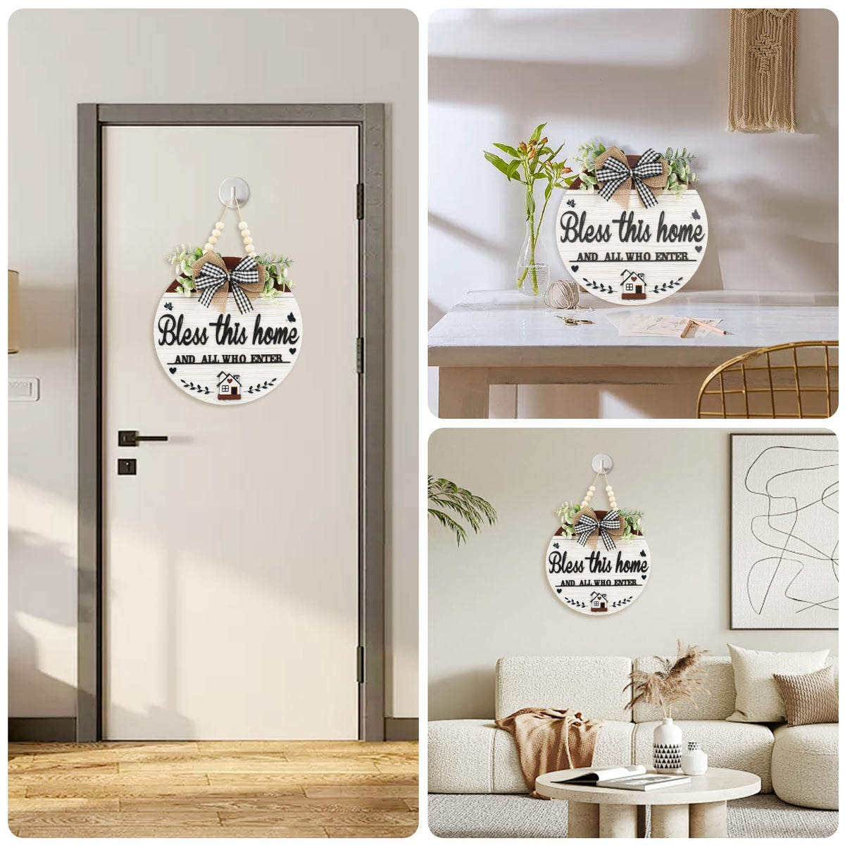 FBOUPYU indoor or outdoor ready sign for durable door display.