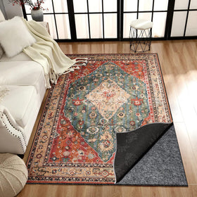 Fchuswty cushioned layer prolongs rug life on various surfaces