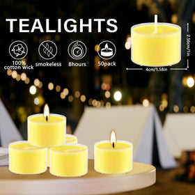 Fclayvts citronella aroma tealight enhances outdoor relaxation