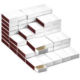 FCQWMTSD blank match boxes ideal for wedding and party décor packaging.