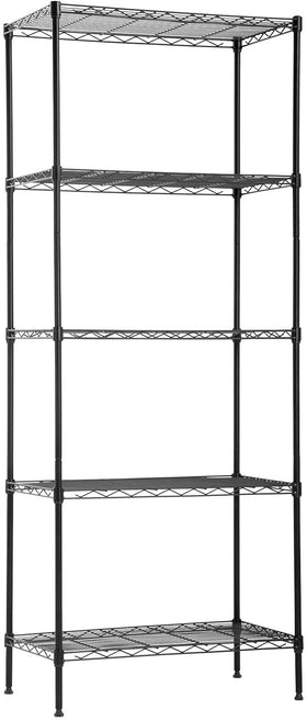 FDW 14Dx24Wx60H wire rack assembled for quick, versatile storage use.