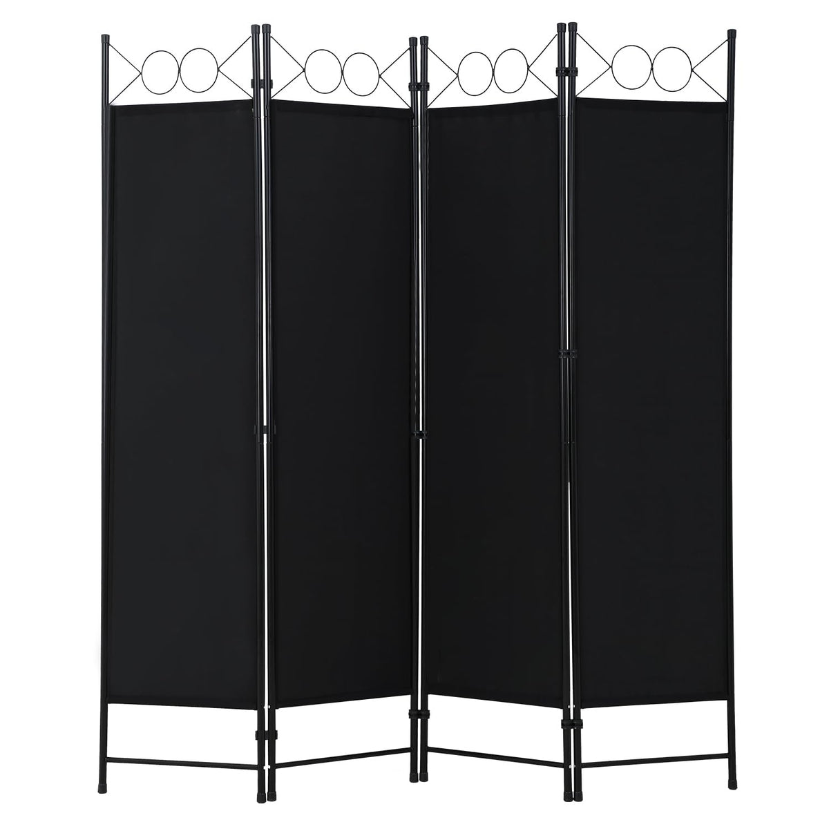FDW 4-panel divider assembly enables quick privacy setup in dorm rooms
