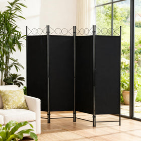 FDW 4-panel divider multi-angle design adapts to straight, L-shaped, or Z-shaped layouts