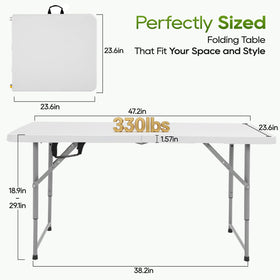 FDW powder-coated-steel-legs provide sturdy support for indoor and outdoor events.