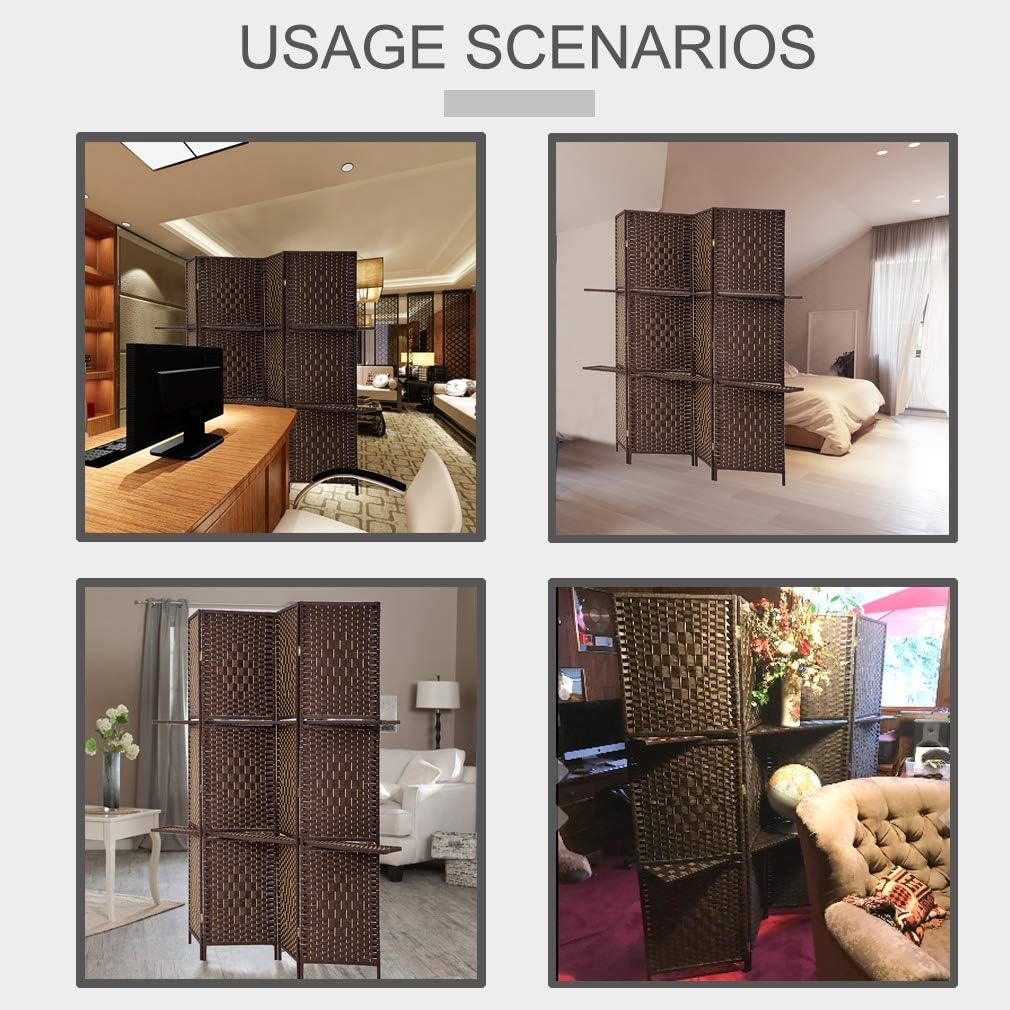 FDW Room Divider in living spaces providing privacy and style.