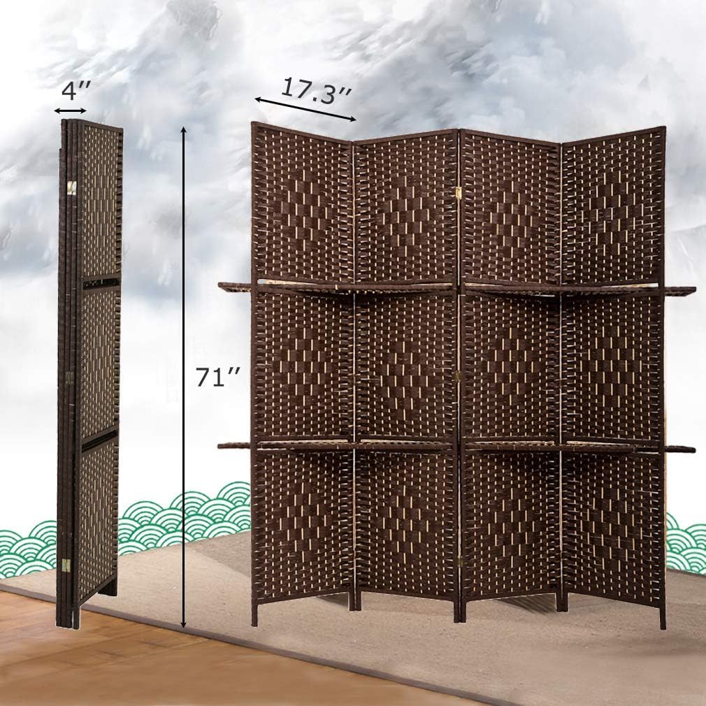 FDW Portable room divider for quick space partition when needed.