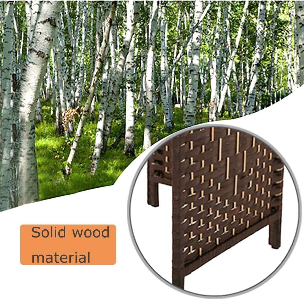 FDW Room Divider through-shelves showcase display items neatly.