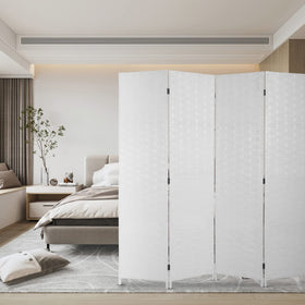 FDW wood mesh design panel open view for flexible room layout.