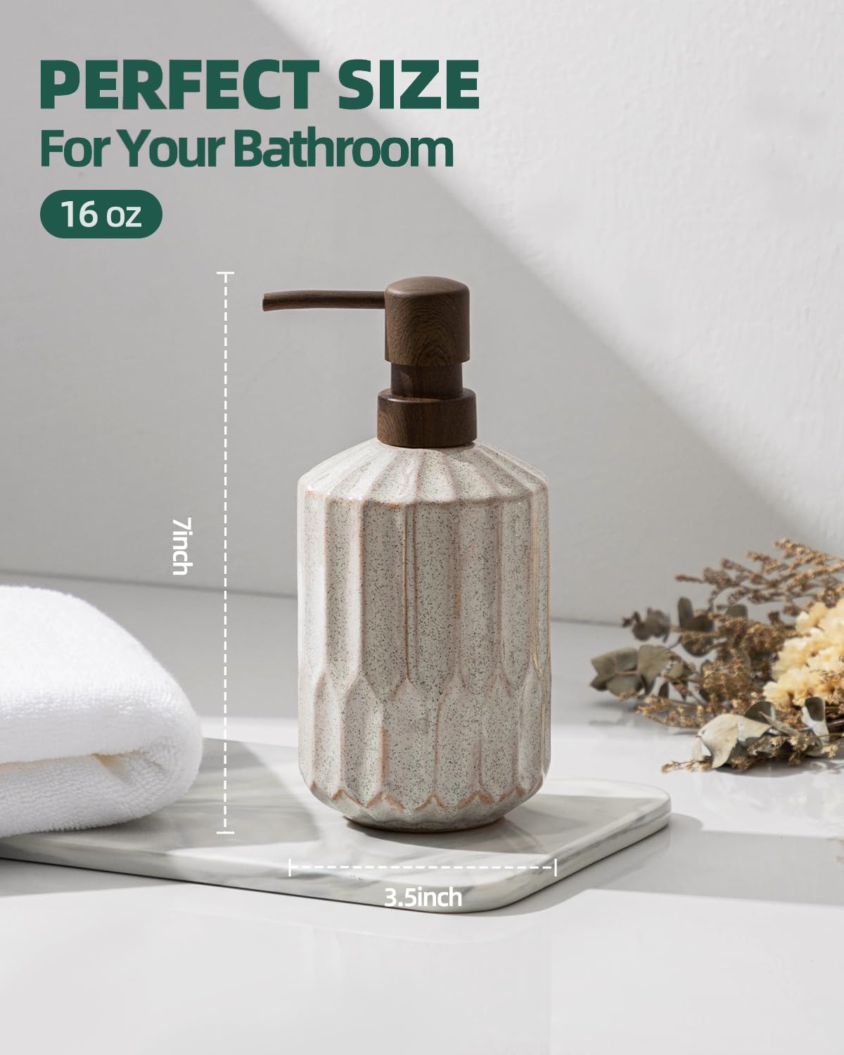 FE Fun Elements bathroom dispenser wide-opening design for quick refills
