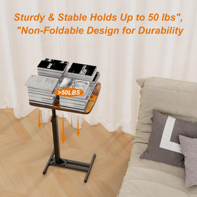 Fealarfaith Multiuse TV Tray supports breakfast, laptop work, or crafts