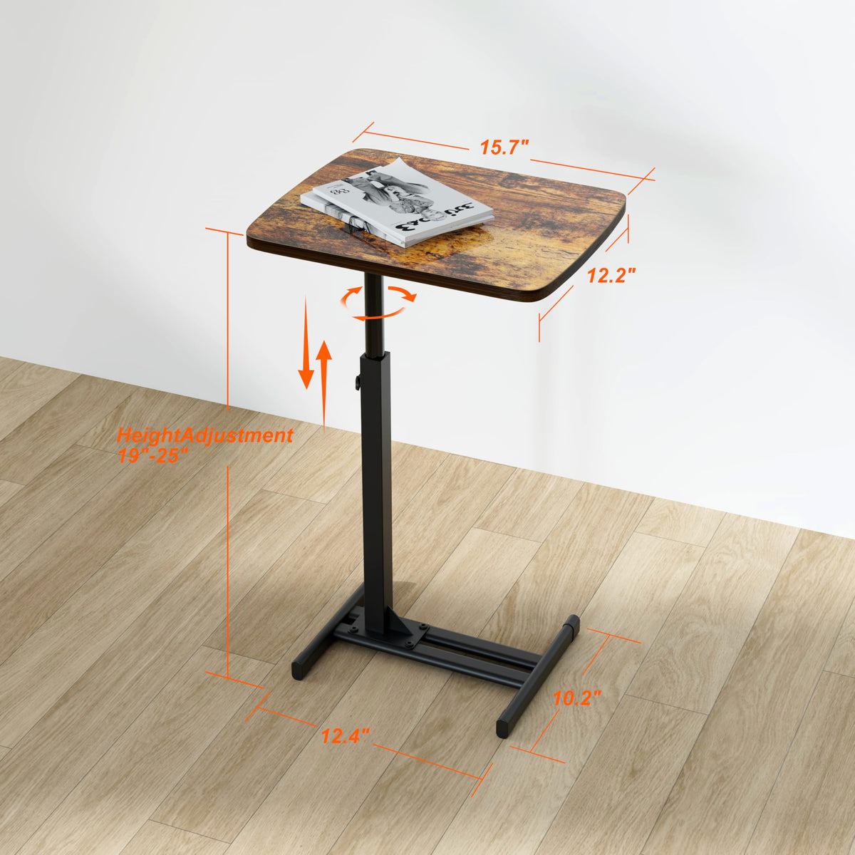 Fealarfaith Sofa Side Table fits beside sofas without crowding rooms
