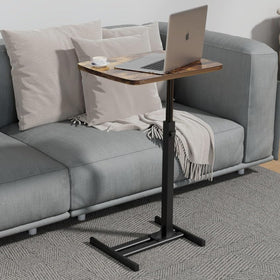 Fealarfaith TV Tray Table with 360° swivel top for easy angle changes